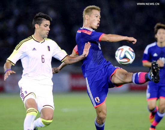 (SP) JAPAN-TOKYO-FOOTBALL-KIRIN CHALLENGE CUP