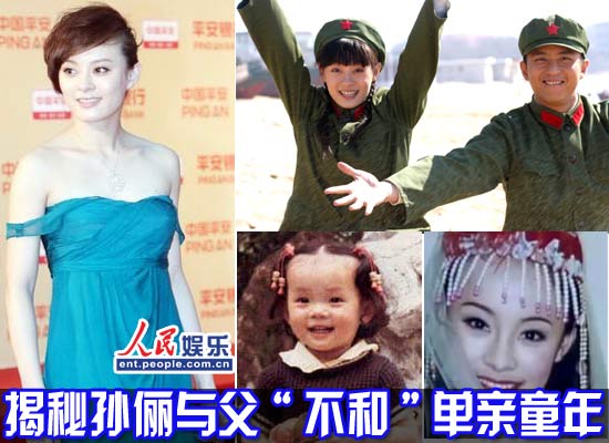 孙俪身价暴涨60倍 与父“不和”经历曝光