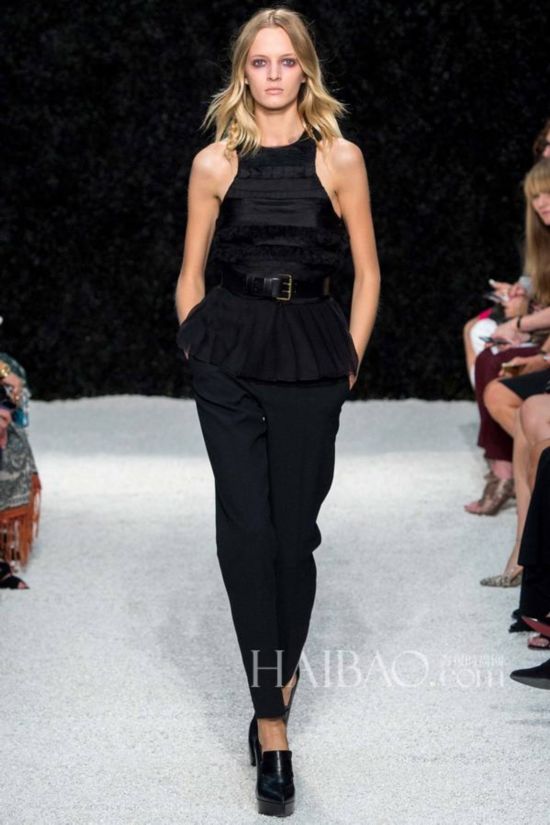 2015春夏纽约时装周:王薇薇 (Vera Wang) 2015春夏女装秀
