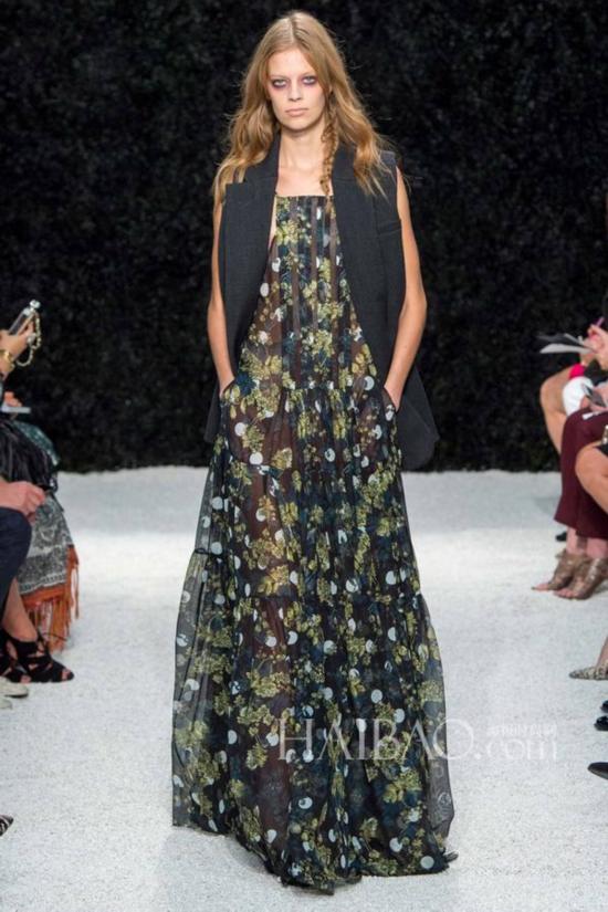 2015春夏纽约时装周:王薇薇 (Vera Wang) 2015春夏女装秀