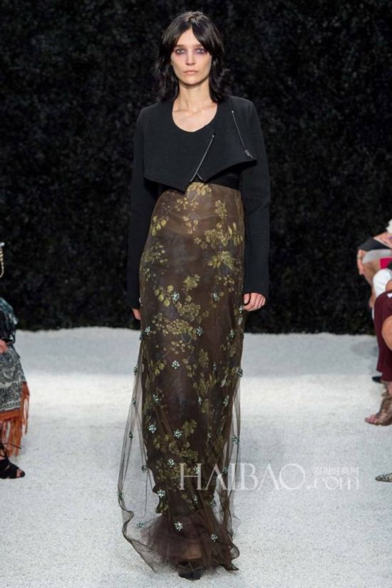 2015春夏纽约时装周:王薇薇 (Vera Wang) 2015春夏女装秀