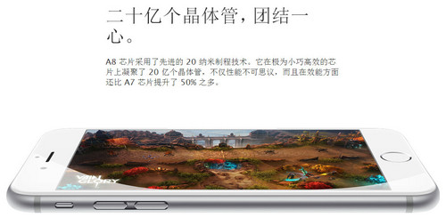 64��A8/�����q iPhone 6/Plus�G�I�ѪR 