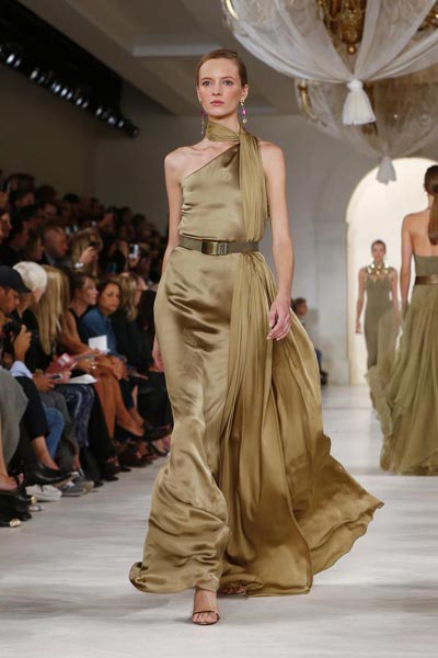 NYFW Ralph Lauren Spring Summer 2015 collection People s Daily Online