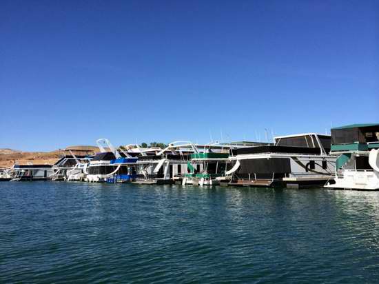 网友实拍开快艇在美国第二大水库钓鲈鱼【组图