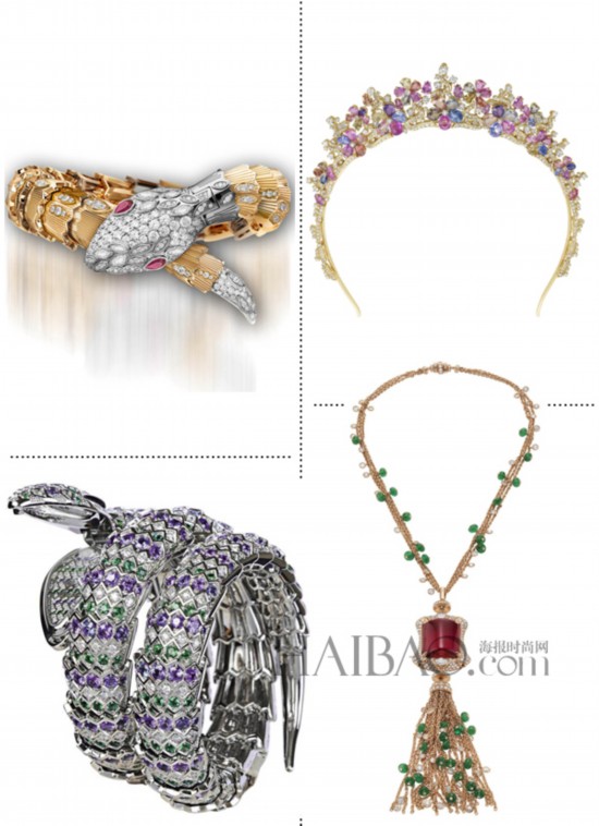 宝格丽 (Bulgari) 顶级珠宝臻品闪耀2014年第27届巴黎古董双年展
