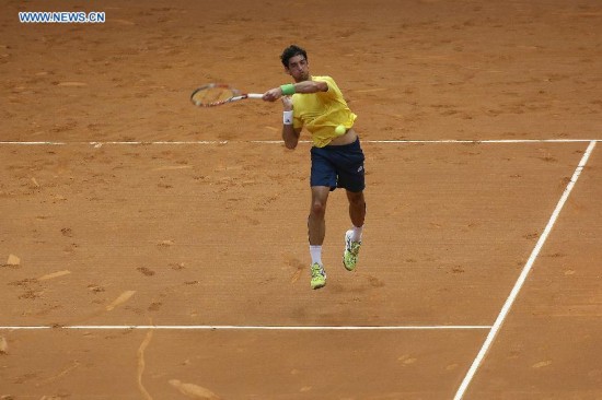 (SP)BRAZIL-SAO PAULO-TENNIS-DAVIS CUP