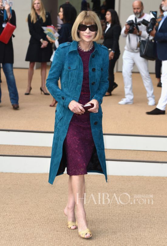 ȡͼ (Anna Wintour) 2015׶ʱװܲ (Burberry) 㳡