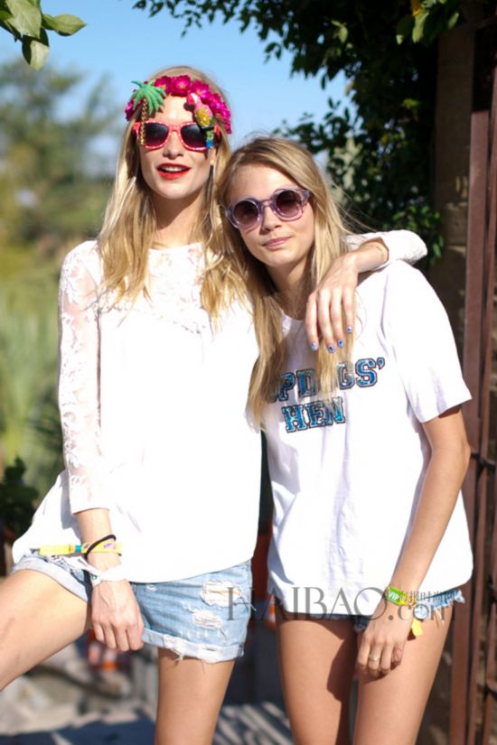  (Cara Delevingne) 벨ȡ (Poppy Delevingne) 