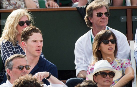 本尼迪克特·康伯巴奇 (Benedict Cumberbatch) 与女友Sophie Hunter