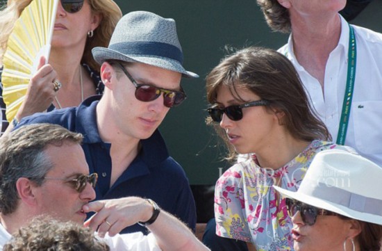 本尼迪克特·康伯巴奇 (Benedict Cumberbatch) 与女友Sophie Hunter