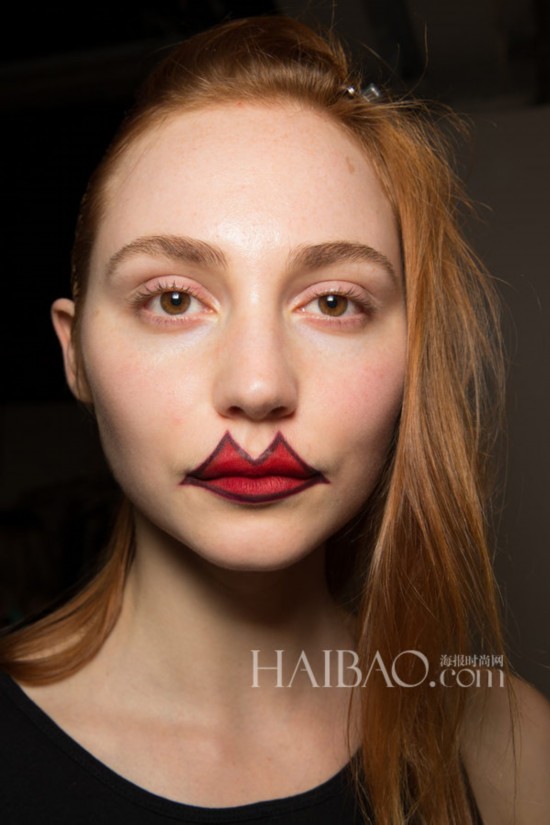 薇薇安·威斯特伍德紅標 (Vivienne Westwood Red Label) 2015倫敦春夏時裝周成衣發布會秀場妝發