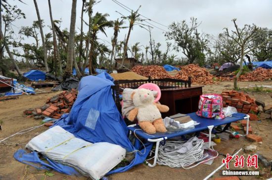 台风海鸥二次登陆广东 部分村庄遭海水倒灌(