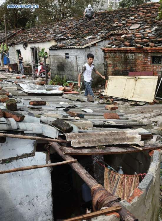 CHINA-GUANGXI-TYPHOON KALMAEGI-HAVOC (CN)