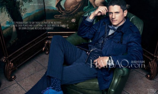 ����������Wentworth MillerΪ��August Man��������һ�鼫���͵Ĵ�Ƭ����˧�ȵ��꡶Խ����ʱ��˧�ˣ�ʱ���������������˸������һ��������ľ�У�