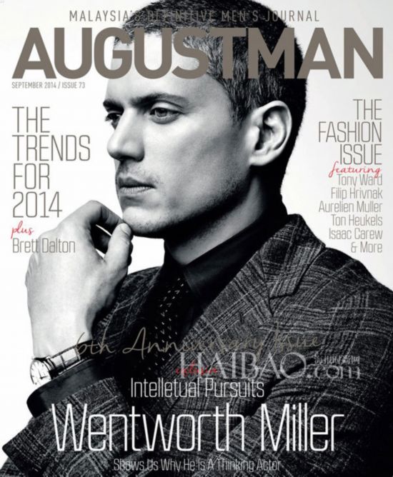 ����������Wentworth MillerΪ��August Man��������һ�鼫���͵Ĵ�Ƭ����˧�ȵ��꡶Խ����ʱ��˧�ˣ�ʱ���������������˸������һ��������ľ�У�