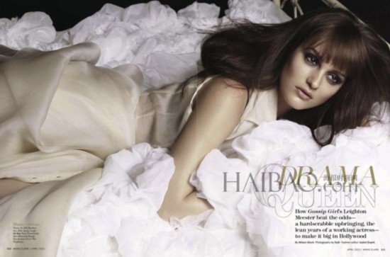 ١÷˹ (Leighton Meester) ǡMarie Claire־