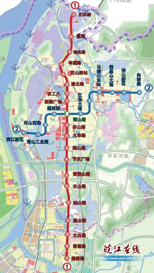 地铁梦离马鞍山市民越来越近