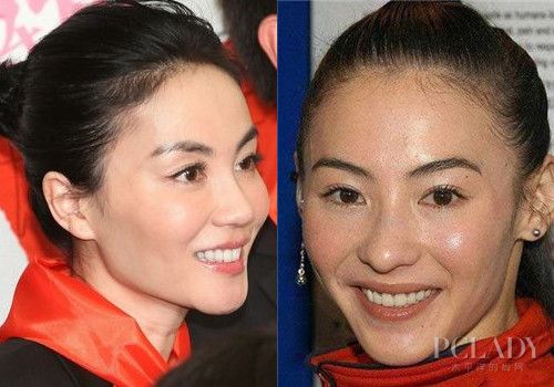 说张柏芝要比王菲小11岁,光看脸你信么?