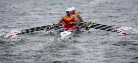 China won the gold medal with 6 minutes and 29.57 seconds. 