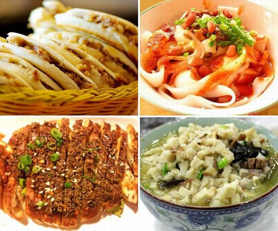 安徽食品网 健康美食           每一个向往西安的人心中都有一种美食