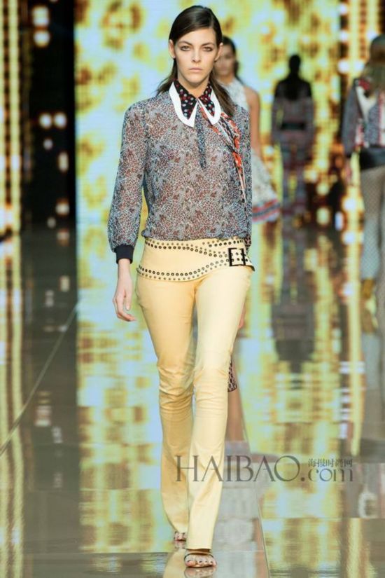 2015春夏米兰时装周:就是卡沃利 (Just Cavalli) 女装秀