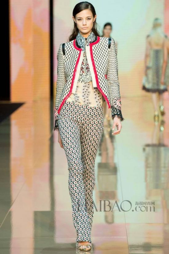 2015春夏米蘭時裝周:就是卡沃利 (Just Cavalli) 女裝秀