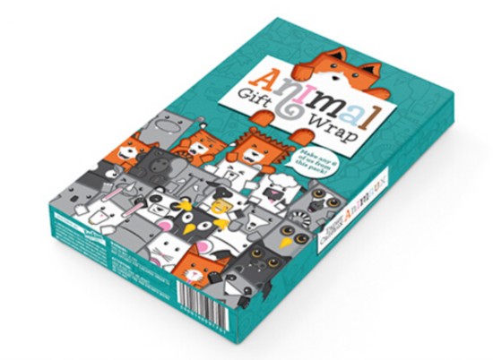 设计萌翻你 卡通风格的动物礼品包装- Micro R