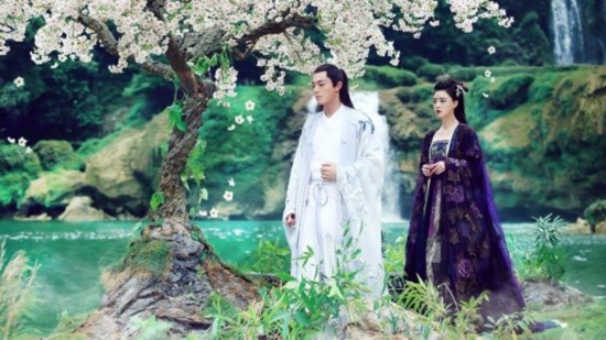 播出 陈晓剑眉星目英气勃发陆毅杨颖变搞笑二