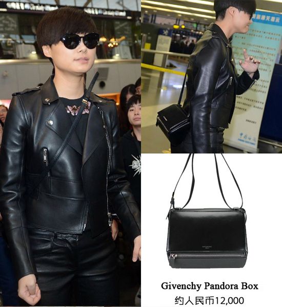 李宇春赴巴黎时装周 耍帅扮潮的那些件Givenchy