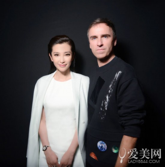 李冰冰迪奥设计师raf siome