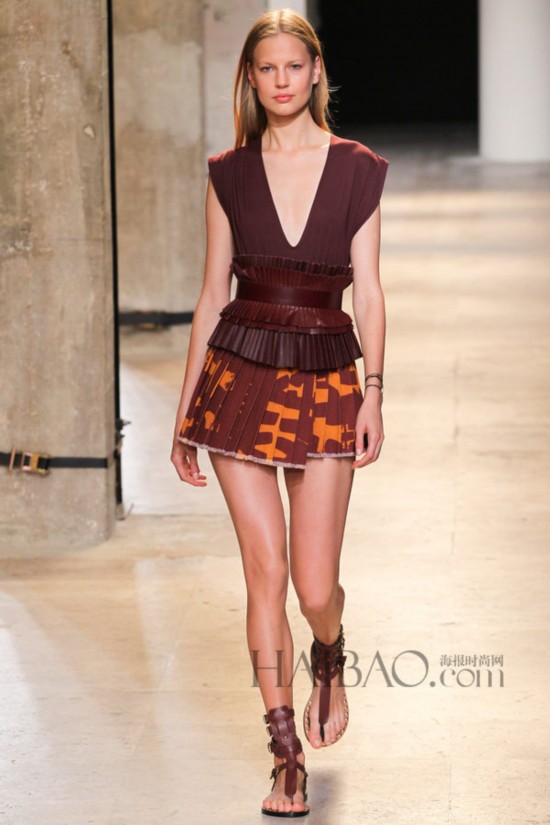 2015春夏巴黎时装周:伊莎贝尔·玛兰 (Isabel Marant) 女装秀