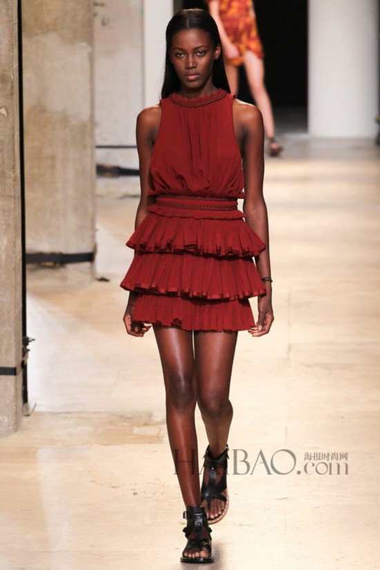 2015春夏巴黎时装周:伊莎贝尔·玛兰 (Isabel Marant) 女装秀