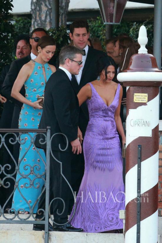 ���Ρ���³�� (George Clooney) �밢���ա�����ķ�� (Amal Alamuddin) ������˹���