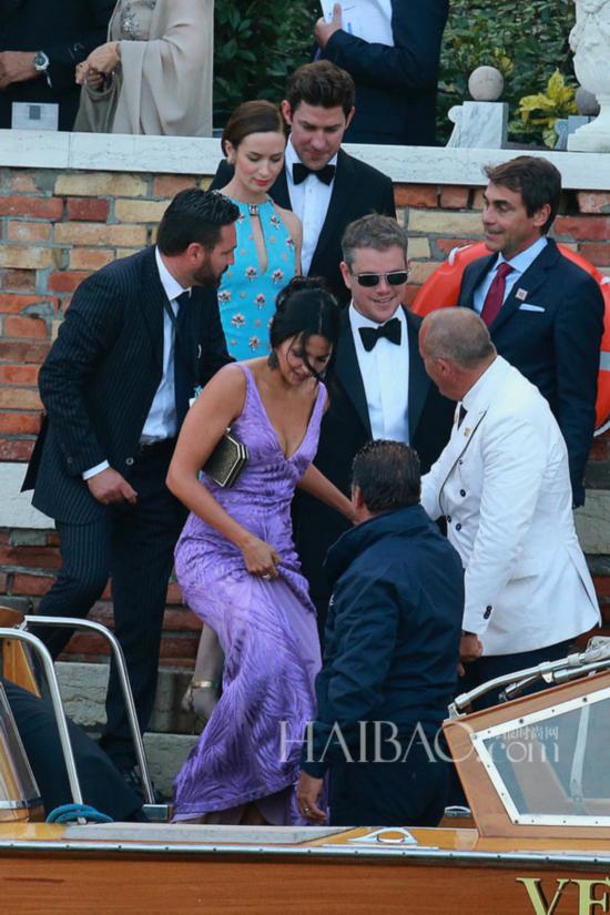 ���Ρ���³�� (George Clooney) �밢���ա�����ķ�� (Amal Alamuddin) ������˹���