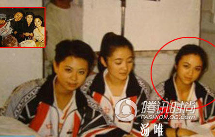 国产花旦荧幕首秀真容 李冰冰陈好大脸巨变(图