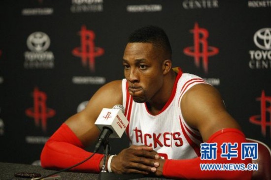 NBA:火箭队举办新赛季媒体日