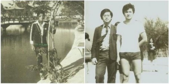 刘德华中学时期照片曝光网友：不老容颜天生的