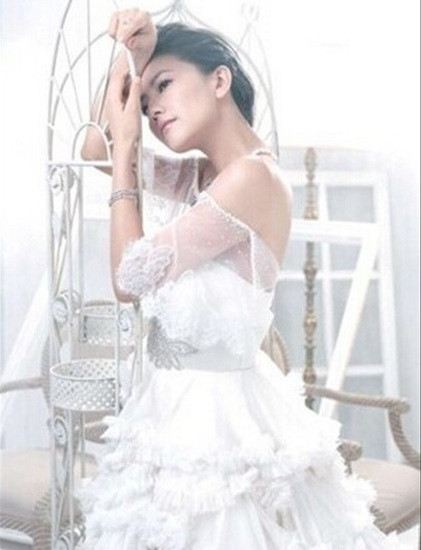 高圆圆婚纱照_刘涛婚纱照