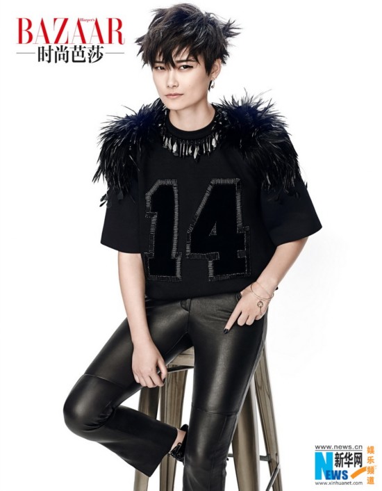 最帅女排队员私照曝光 盘点女星帅气中性写真