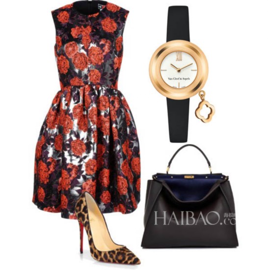 MSGM����ȹ����˹�ᡤ³���� (Christian Louboutin) ���Ƹ߸�Ь�ҵ� (Fendi) Peekaboo���������ű�VCA (Van Cleef & Arpels) 2014����Charms Goldϵ�����
