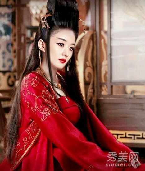 赵丽颖《<em>花千骨</em>》妖神剧照 霍建华马可花絮照