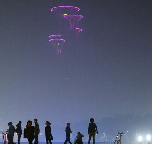 中国雾霾奇观似泼墨画 雾霾对人体的危害如猛