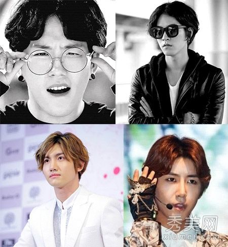 金秀贤<em>中分</em>惨变土圆肥 盘点hold得住<em>中分</em>的男