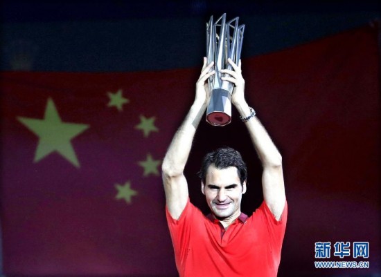 上海大师赛:费德勒夺冠(组图)
