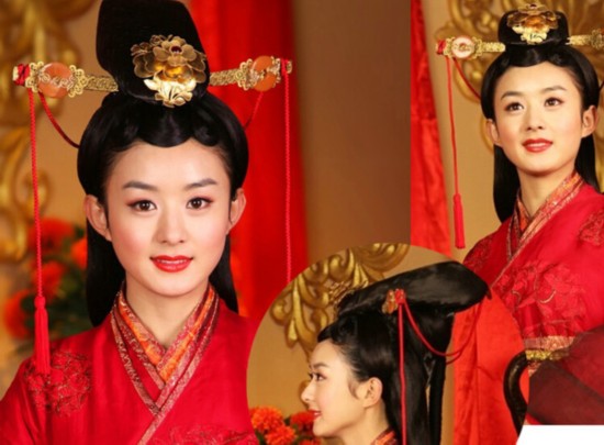 蔡琳穿<em>旗袍</em>美艳出嫁 女星古装<em>新娘</em>造型谁最天