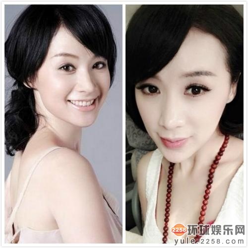 姚芊羽整容前后对比照