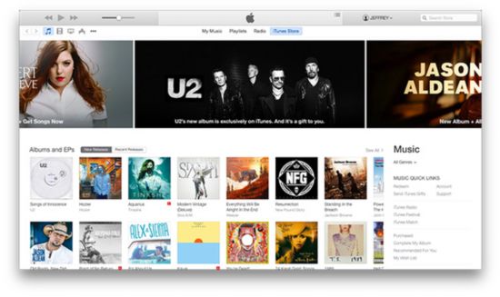 Yosemiteܷ °iTunes̵ 