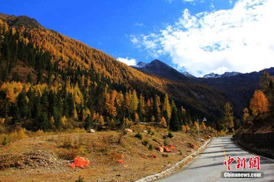 Picturesque scenery in Sichuan