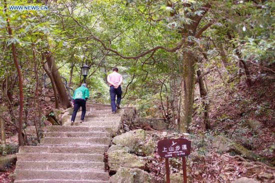 **CHINA-ANHUI-JINZHAI-TIANTANGZHAI SCENIC SPOT (CN)