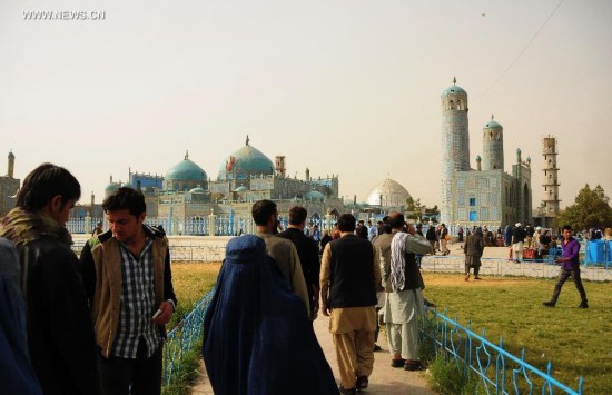 AFGHANISTAN-BALKH-HAZARAT-ALI-SHRINE